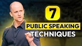 7 Public Speaking Techniques To Give Great Speeches