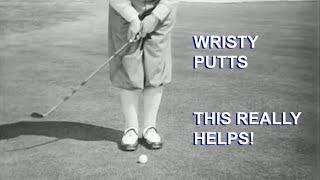 Use Wrist Action To Improve your Putting.