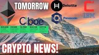 ETH Spot ETF TOMORROWHedera HBAR Casper CSPR Constellation DAG  Watch All ️ CRYPTO NEWS