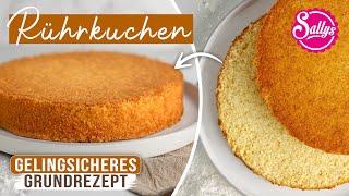 Rührkuchen Perfektion: das Must-Have Grundrezept