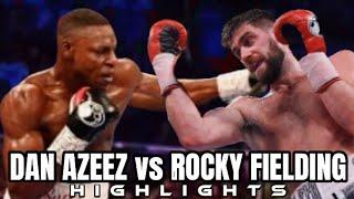 DAN AZEEZ VS ROCKY FIELDING HIGHLIGHTS | BOXING @WentonTv