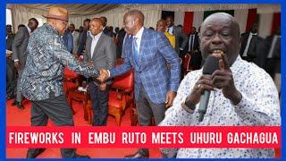 President Uhuru, Gachagua and Ruto in EMBU for consecration and installation of bishop peter ndungu