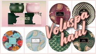 VOLUSPA haul 🩷 featuring Wicked collab  Temple Moss & California Summers 🩷 candle first impressions