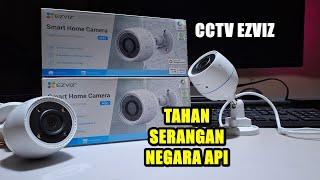 CCTV EZVIZ H3C OUTDOOR MUDAH DI PASANG TAHAN CUACA