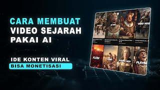 Ini Dia Cara Membuat Video Sejarah Pakai AI - Ide Konten Short