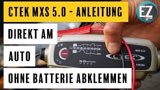 CTEK MXS 5.0 Anleitung - in 5 Minuten erklärt - 12 V PKW / Motorrad Batterieladegerät