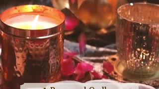 ROSE & OUDH COPPER CANDLE | OHRIA AYURVEDA | Pure copper & brass container.