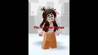 Suck it up || POV: You wear glasses  || Roblox Edit || magical_