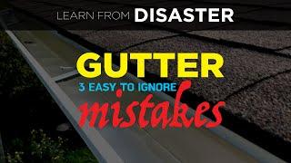 Three Lessons Learned During First-Time Gutter Installation to Harvest Rain Water 