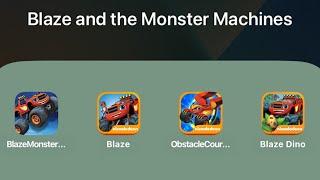 Blaze Monster Truck 2020,Blaze and the Monster Machines Obstacle Course Challenge,Dinosaur Rescue