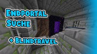 Minecraft Endportal Schnell finden + Blindtravel und Stronghold Navigation - Speedrun Techniken 1.16