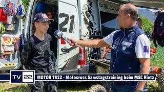 MOTOR TV22: Motocross Samstagstraining beim MSC Rietz