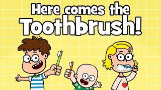 Brush Your Teeth Song – Here Comes The Toothbrush | Tooth Monster Hacky Smacky | Healthy Habits