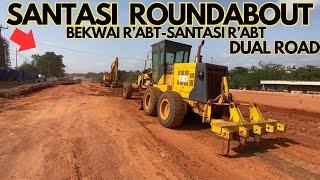 Santasi Roundabout to Bekwai Roundabout Dual Road Project Update.