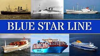 〽️EVOLUTION OF SHIPS - Blue Star Line #ShipsEvolution