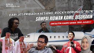 RIDWAN KAMIL DISORAKI WARGA JAKARTA, KAESANG KABURRR SAMPAI ROCKY GERUNG DIAMUK | Mandala Talk