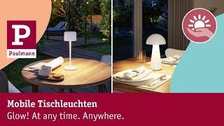 Mobile Tischleuchten - Glow! At any time. Anywhere