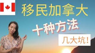 加拿大移民 | 移民加拿大的所有方法介紹 | 加拿大 移民 | 如何移民 | 出国| 最容易移民的国家 | 移民加拿大条件 | 省提名 | 加拿大移民政策 | 枫叶卡 | 圓姐說 ZOE TALK