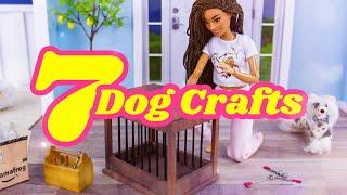DIY - How to Make: 7 Dog Quick Crafts | Kennel | Dog Bed | Dog Toys & more