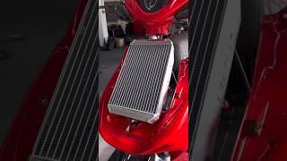 Yamaha Aerox RPG Cooling Radiator Retrofit #Yamaha #aerox #rpg #cooling #radiator