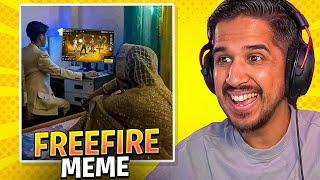 FUNNIEST FREE FIRE MEME REVIEW 