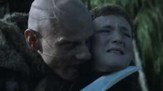 Game of thrones season 4 episode 3 - Wildlings attack village - Ygritte, Tormud, Styr