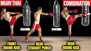 MUAY THAI COMBINATION | USE IT FOR YOUR TRAINING AT HOME