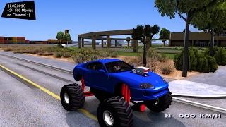 Toyota Supra Monster Truck - GTA San Andreas 1440p / 2,7K 60FPS _REVIEW