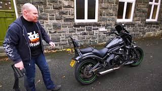 Kawasaki vulcan s, Von & Hans Metalcrafts parts review