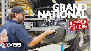 Spray Painting A Grand National!  Buick Finally Gets Bumper Fillers!