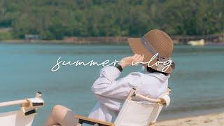 Summer Sound ASMR | Korean Slow Life | Sony Camera, Movie-like Vlog [Subscriber Event ]