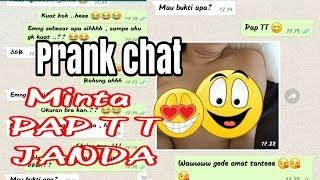 PRANK , MINTA PAP T*T* SAMA JANDA YANG BARU KENAL