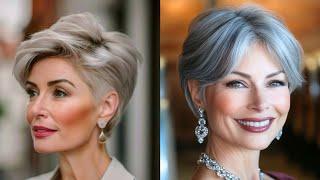 Simple And Classy Short haircuts for women over 50 For All Face Shapes