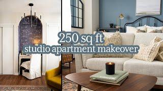 *TINY* Studio Apartment Makeover In Studio McGee Style