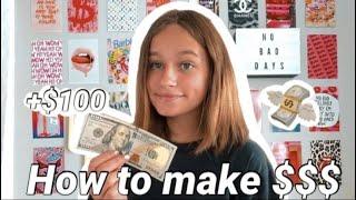 How to Make + Save MONEY as a TEEN / Pre-teen!  