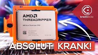 EINFACH KRANK! Der neue Threadripper braucht 350 Watt und BLEIBT KÜHL und EFFIZIENT! Wie geht das?