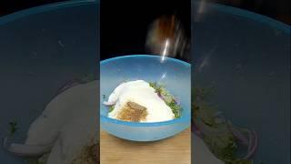 Cucumber and onion raita ASMR cooking #shorts #ytshorts #asmr #cooking #jinalasmrcooking