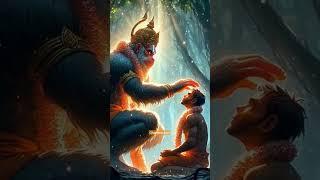 rudra roop tum rakhdo mere sar pe apna hath Prabhu | devotional lord hanuman #status #short #video