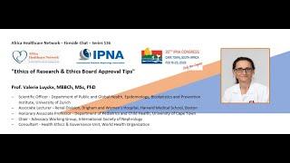 IPNA Research Webinar Series No-4: Pre-Congress IPNA 2025:Series-136  : Prof. Valerie Luyckx