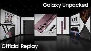 Samsung Galaxy Unpacked February 2022: Official Replay