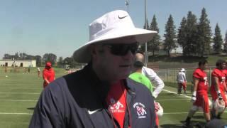 Head Coach Tim DeRuyter 8-7-15