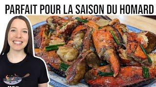 Cuisine Chinoise: Homard Gingembre Échalotes - HOP DANS LE WOK