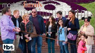 The Dunphys and Pritchetts Go to Disneyland! (Clip) | Modern Family | TBS