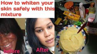 How I PROMIX an Extra BLEACHING Cream For My Customers to get 4 to 5 SHADE | Best way to mix cream