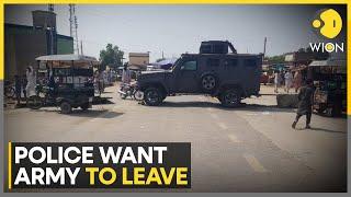 Police vs Army standoff in Northwest Pakistan | Latest News | WION