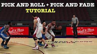 NBA 2K16 TUTORIAL: PICK AND ROLL + PICK AND FADE (XB1/PS4)