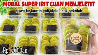 JUALAN 2000AN TERBARU DENGAN MODAL SUPER IRIT INI HANYA JUALAN TITIP KE KANTIN CUANNYA MENJELETIT