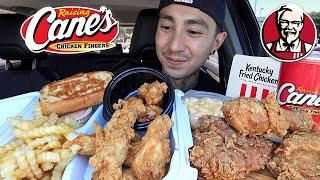 EATING CRISPY FRIED CHICKEN MUKBANG ASMR