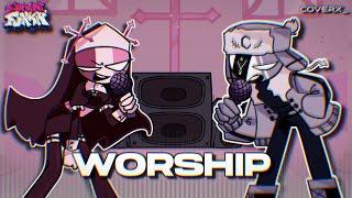 Worship But It's Sarvente vs Ruv | Friday Night Funkin'