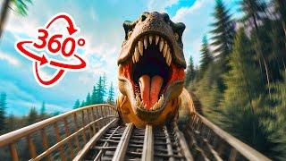 Heart-Pounding 360° VR Roller Coaster Thrill Ride